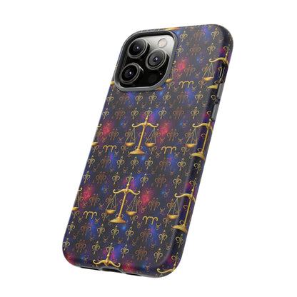 Tough Cases, Libra, Zodiac v2, Metal Pattern