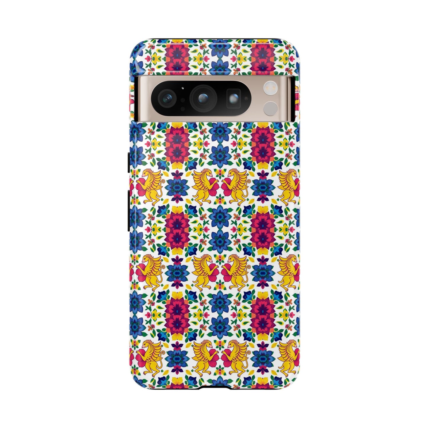 Tough Cases, Gemini, Zodiac, Flower Pattern