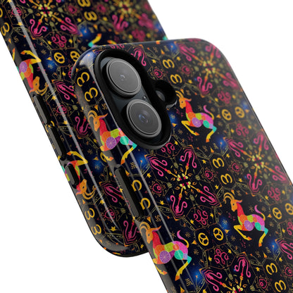 Tough Cases, Capricorn, Zodiac v2, Metal Pattern