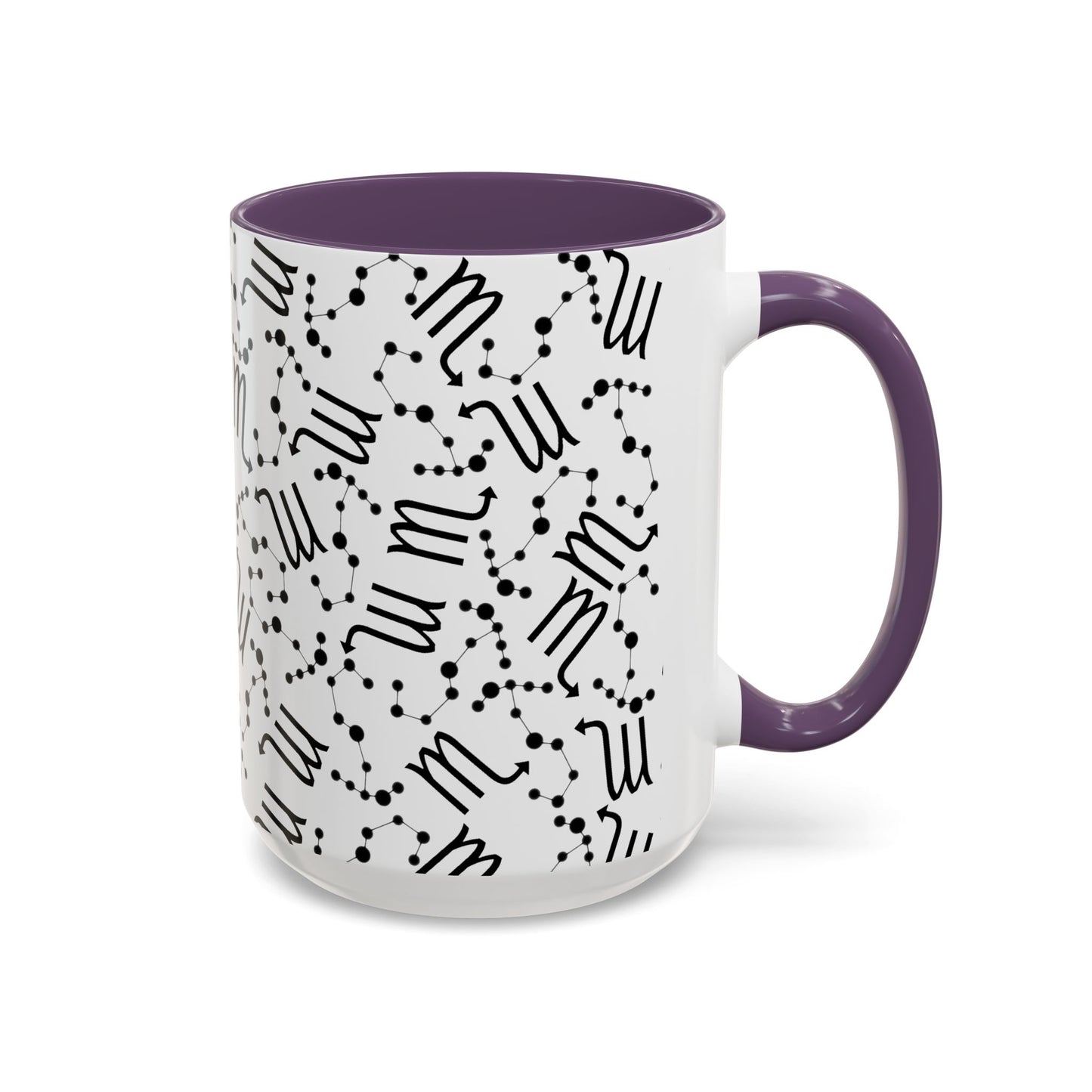 Accent Coffee Mug with the Scorpio sign (11, 15oz)