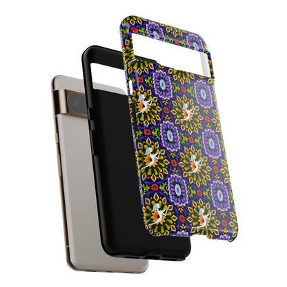 Tough Cases, Sagittarius, Zodiac v1, Flower Pattern
