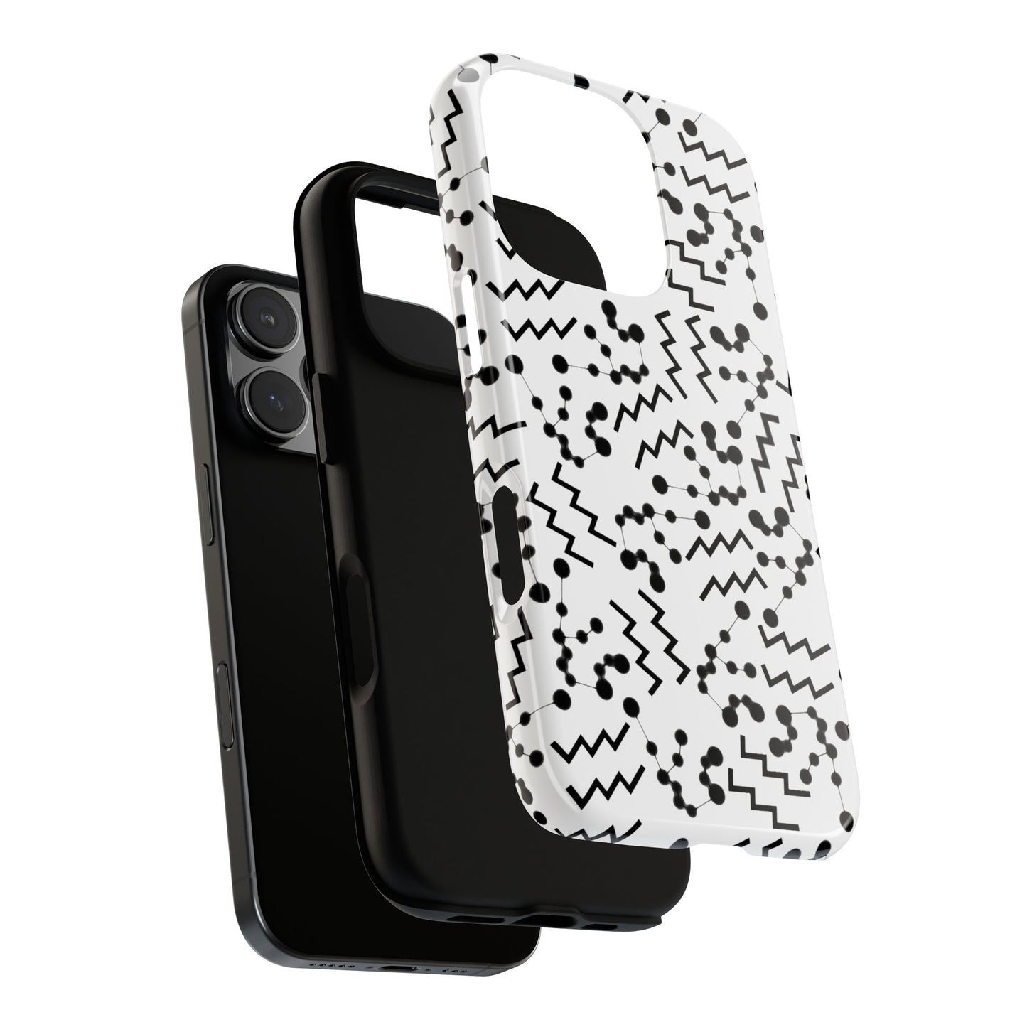 Tough Cases with the Aquarius Zodiac sign for iPhone, Samsung Galaxy, and Google Pixel devices