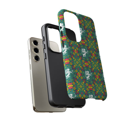 Tough Cases, Sagittarius, Zodiac, Flower Pattern