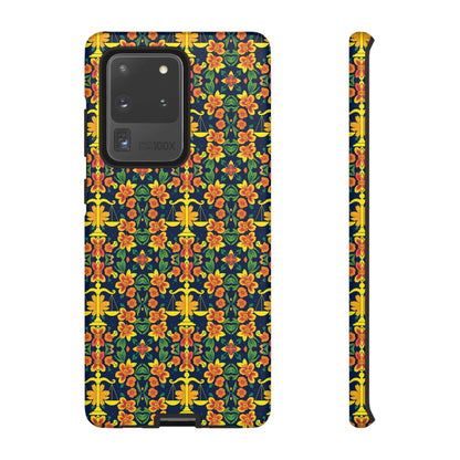Tough Cases, Libra, Zodiac v3, Flower Pattern
