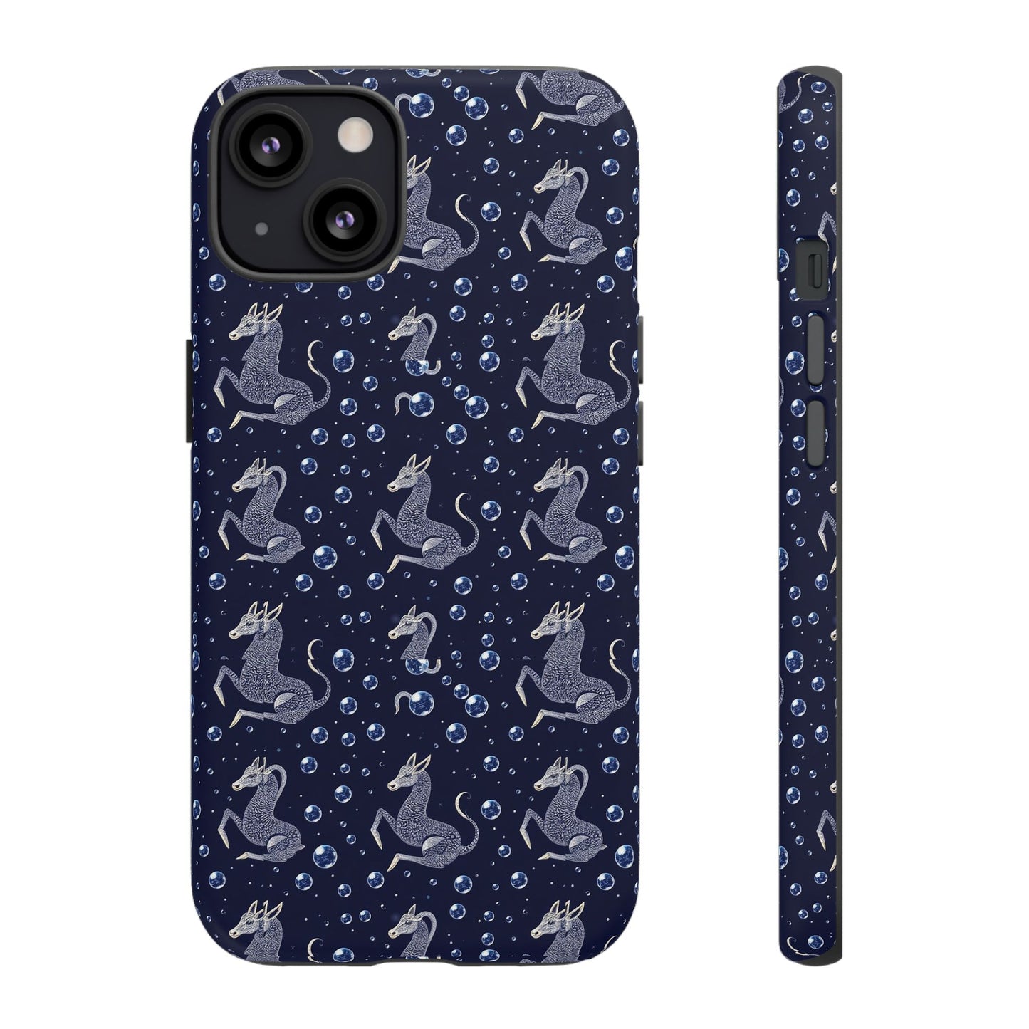 Tough Cases, Capricorn, Zodiac v2, Bubble Pattern