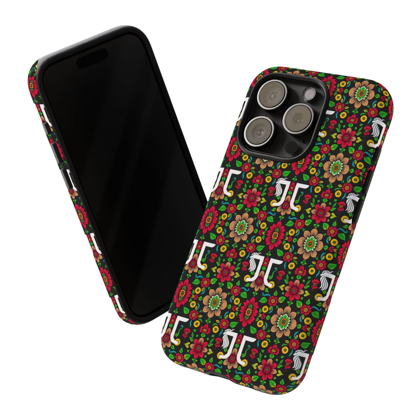 Tough Cases, Gemini, Zodiac v4, Flower Pattern