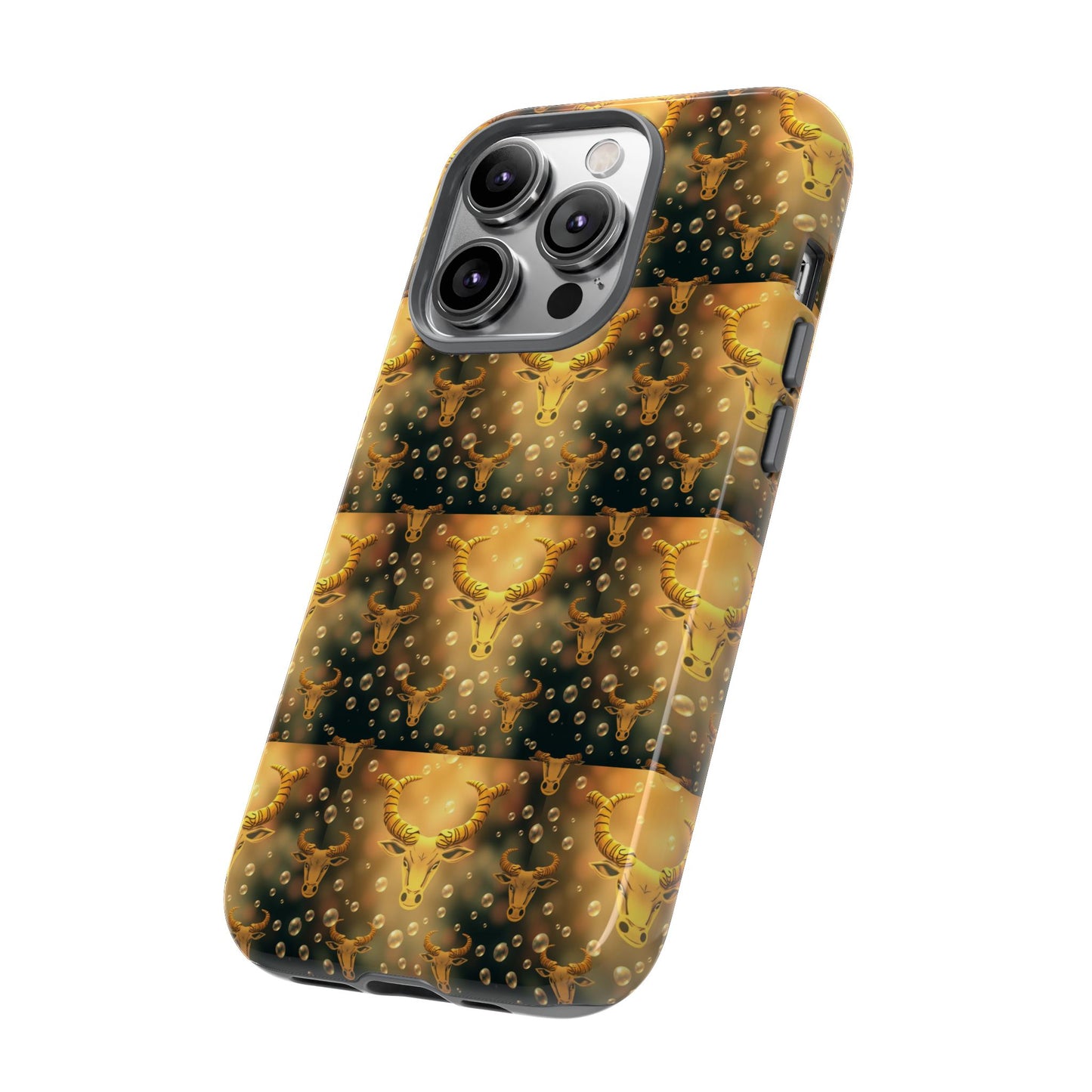 Tough Cases, Taurus, Zodiac v1, Bubble Pattern