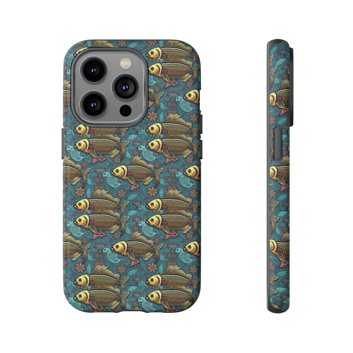 Tough Cases, Pisces, Zodiac v1, Metal Pattern