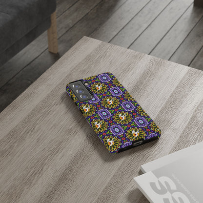 Tough Cases, Sagittarius, Zodiac v1, Flower Pattern