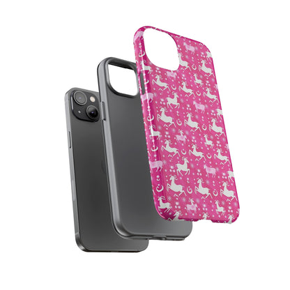 Tough Cases, Capricorn, Zodiac v1, Bubble Pattern