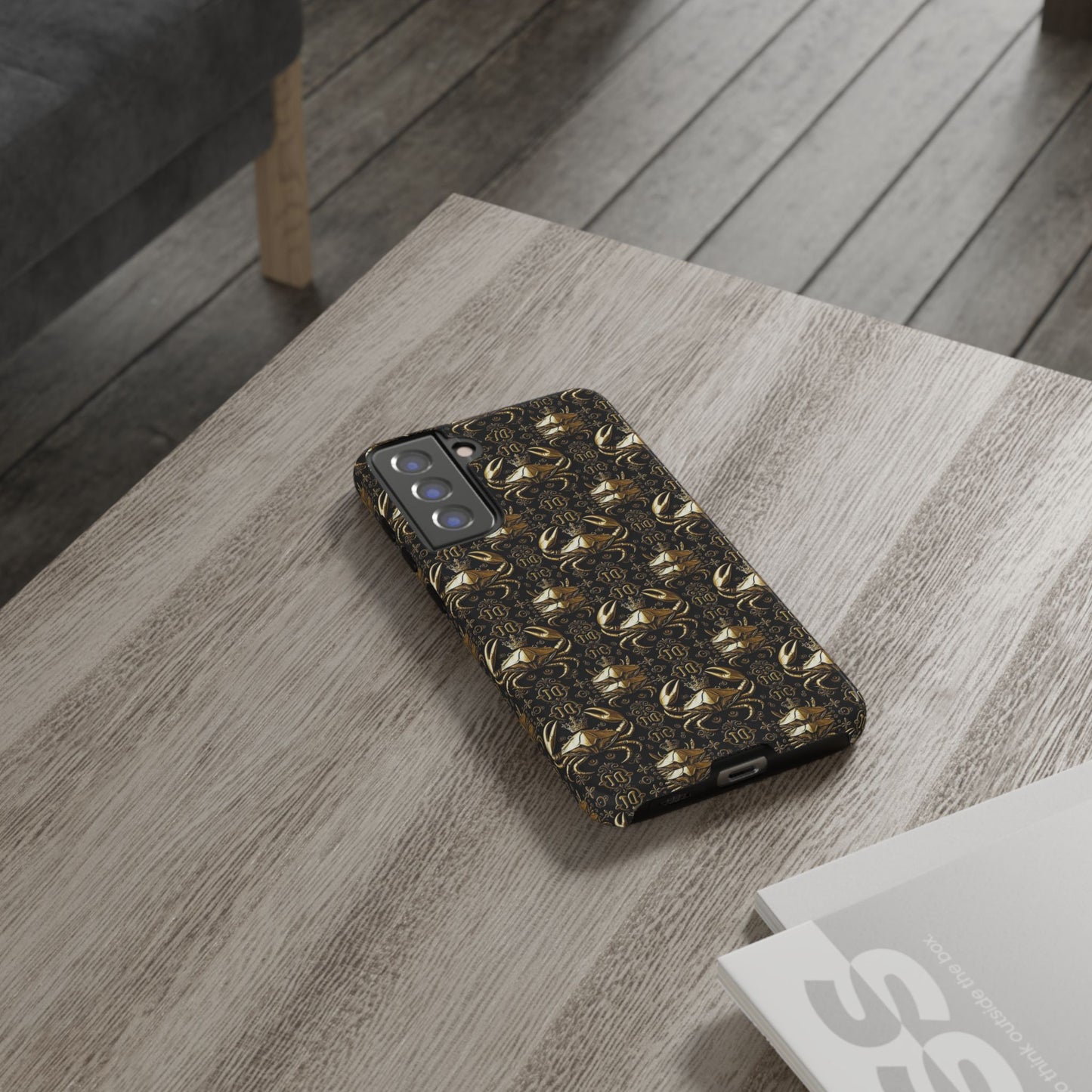 Tough Cases, Cancer, Zodiac, Metal Pattern
