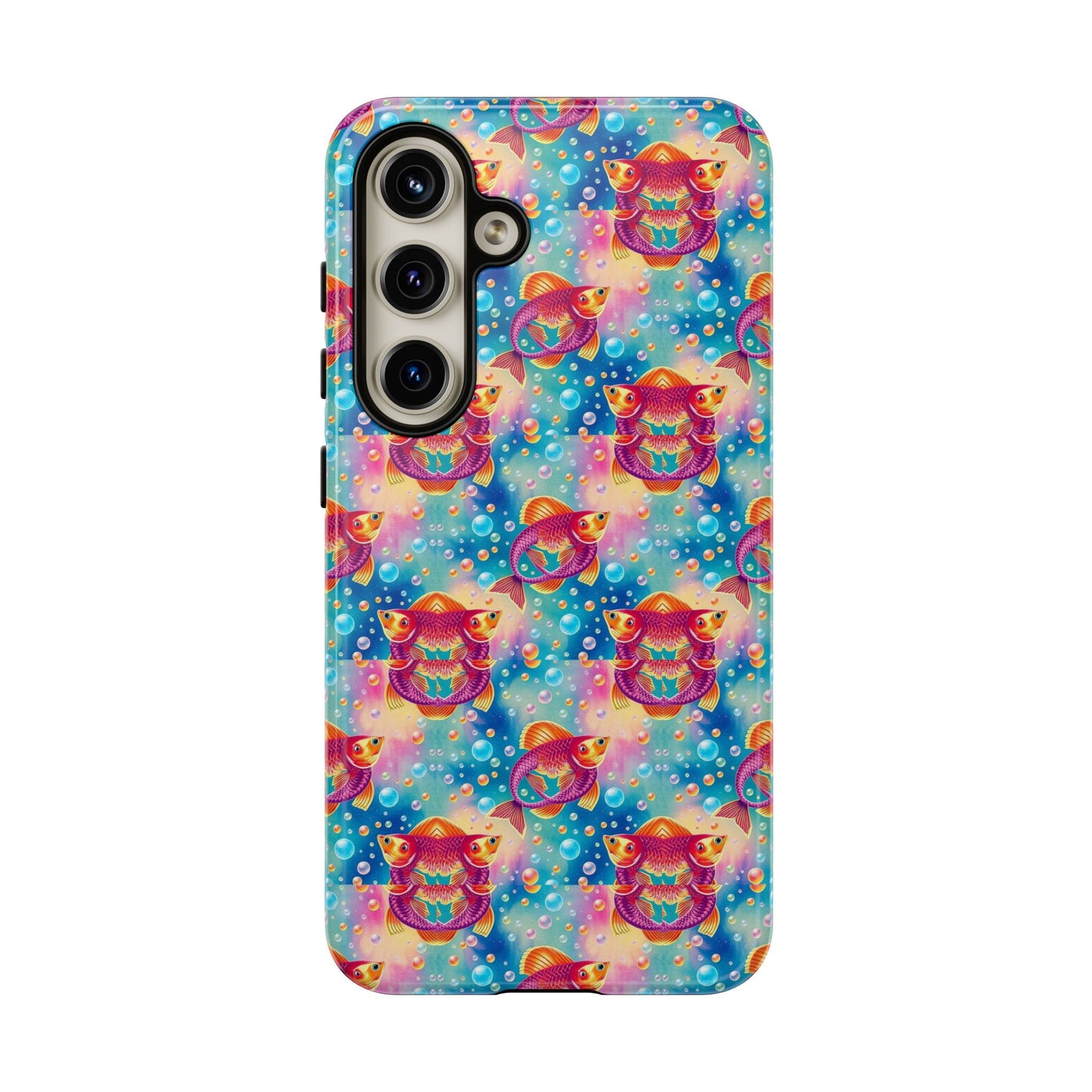 Tough Cases, Pisces, Zodiac v1, Bubble Pattern