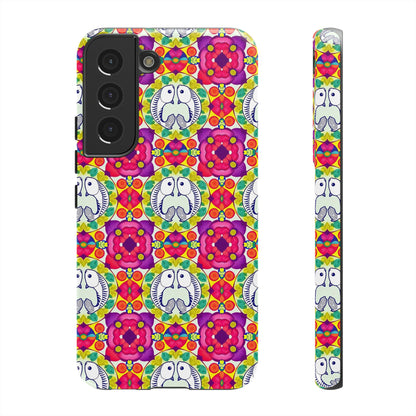 Tough Cases, Pisces, Zodiac v2, Flower Pattern