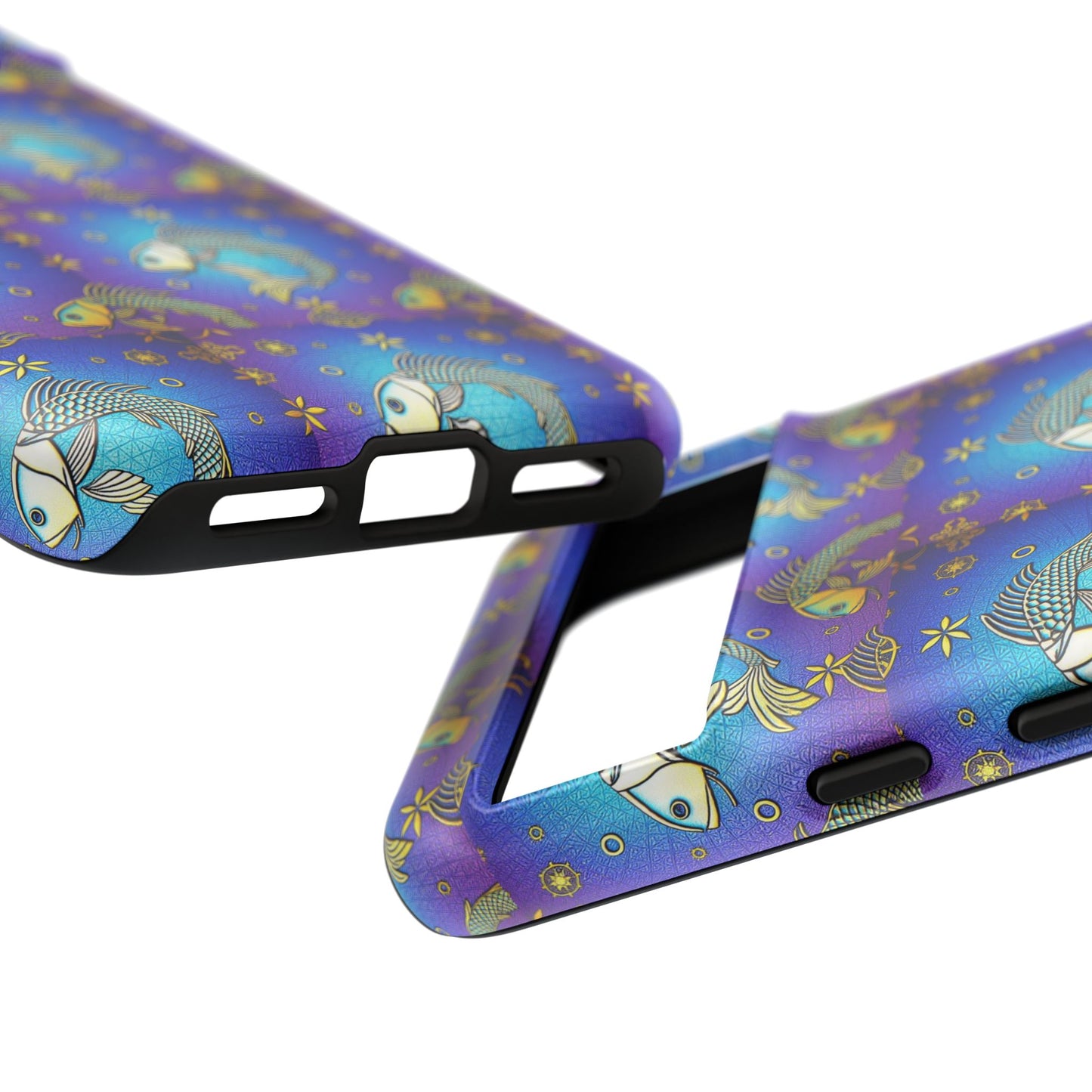 Tough Cases, Pisces, Zodiac v2, Metal Pattern