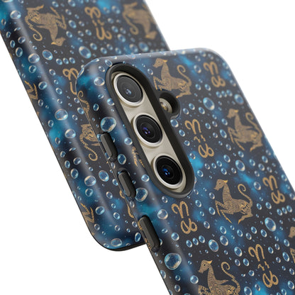 Tough Cases, Capricorn, Zodiac, Bubble Pattern