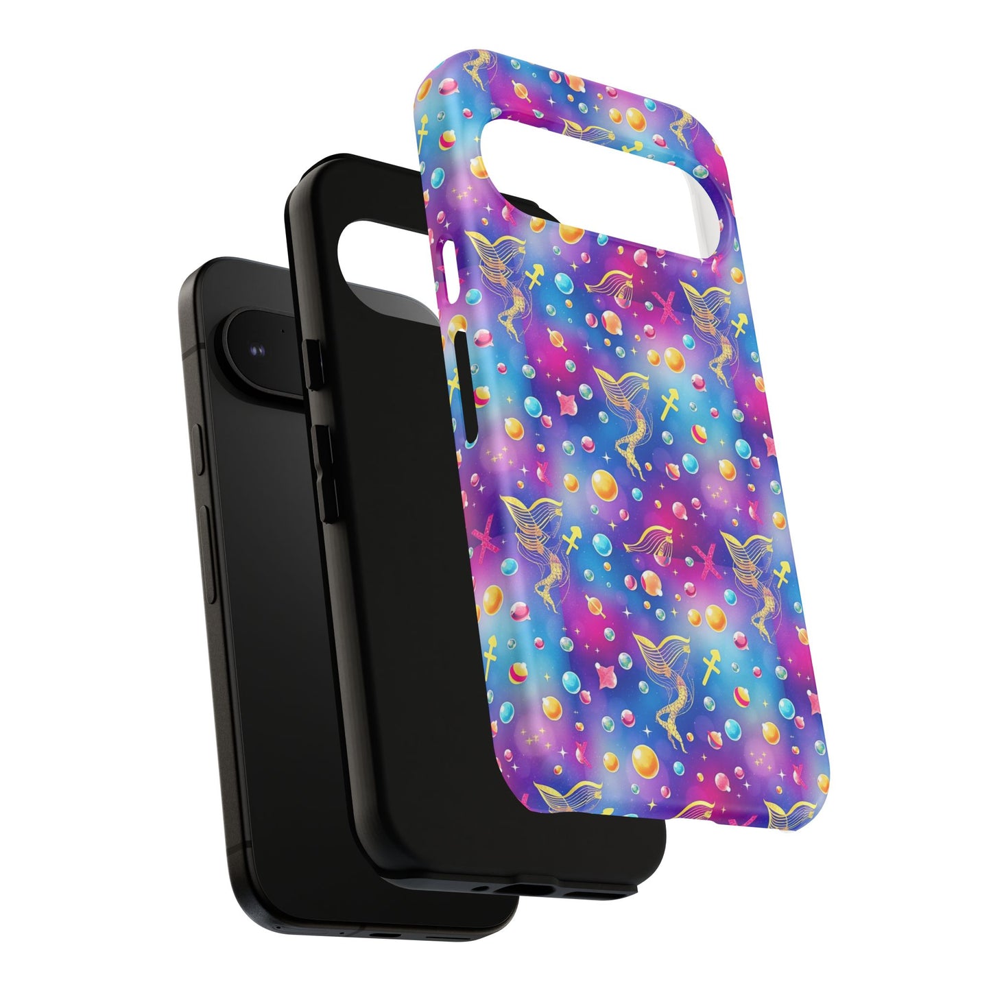 Tough Cases, Sagittarius, Zodiac v3, Bubble Pattern