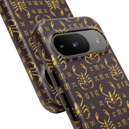 Tough Cases, Scorpio, Zodiac v2, Metal Pattern