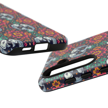 Tough Cases, Pisces, Zodiac v4, Flower Pattern