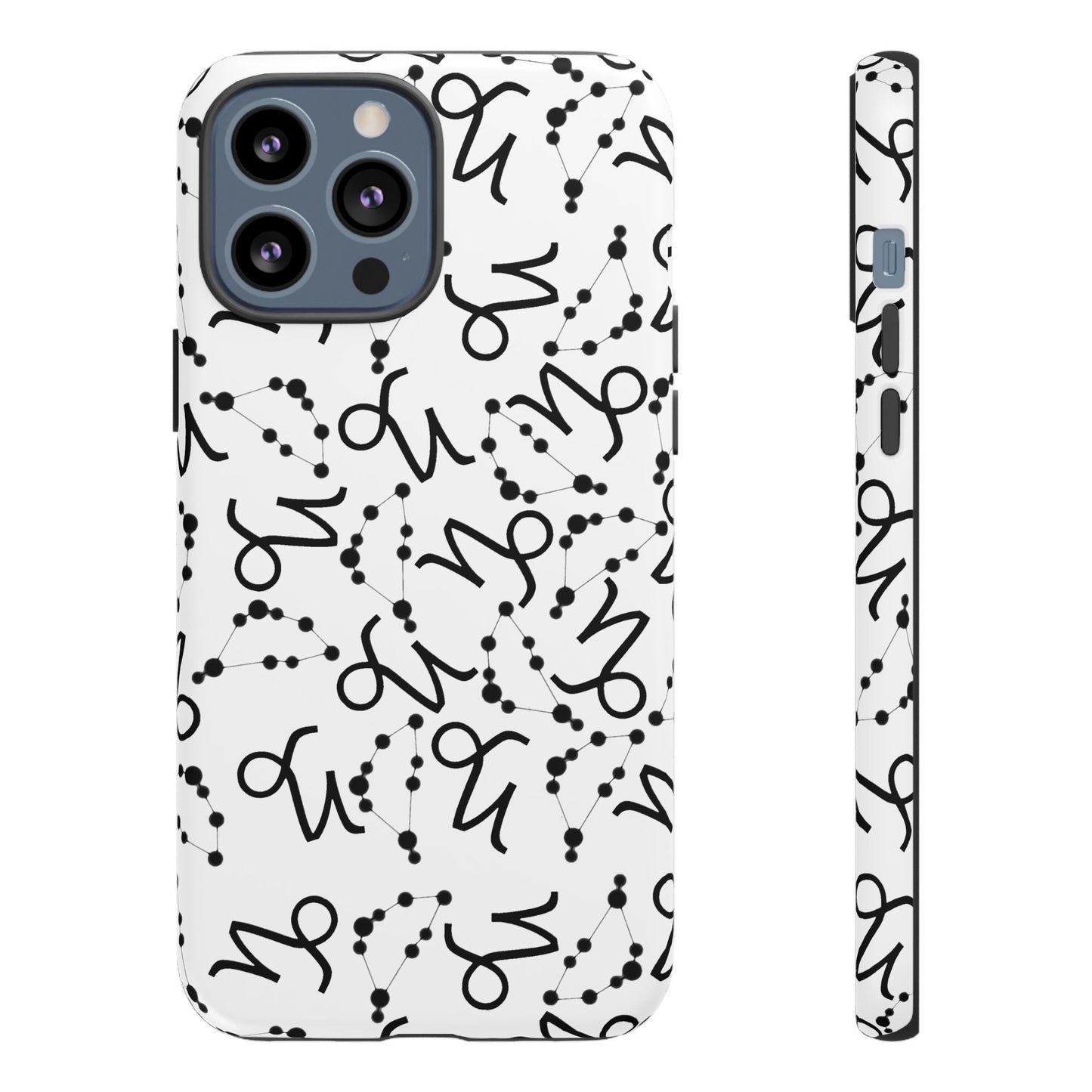 Tough Cases with the Capricorn Zodiac sign for iPhone, Samsung Galaxy, and Google Pixel devices