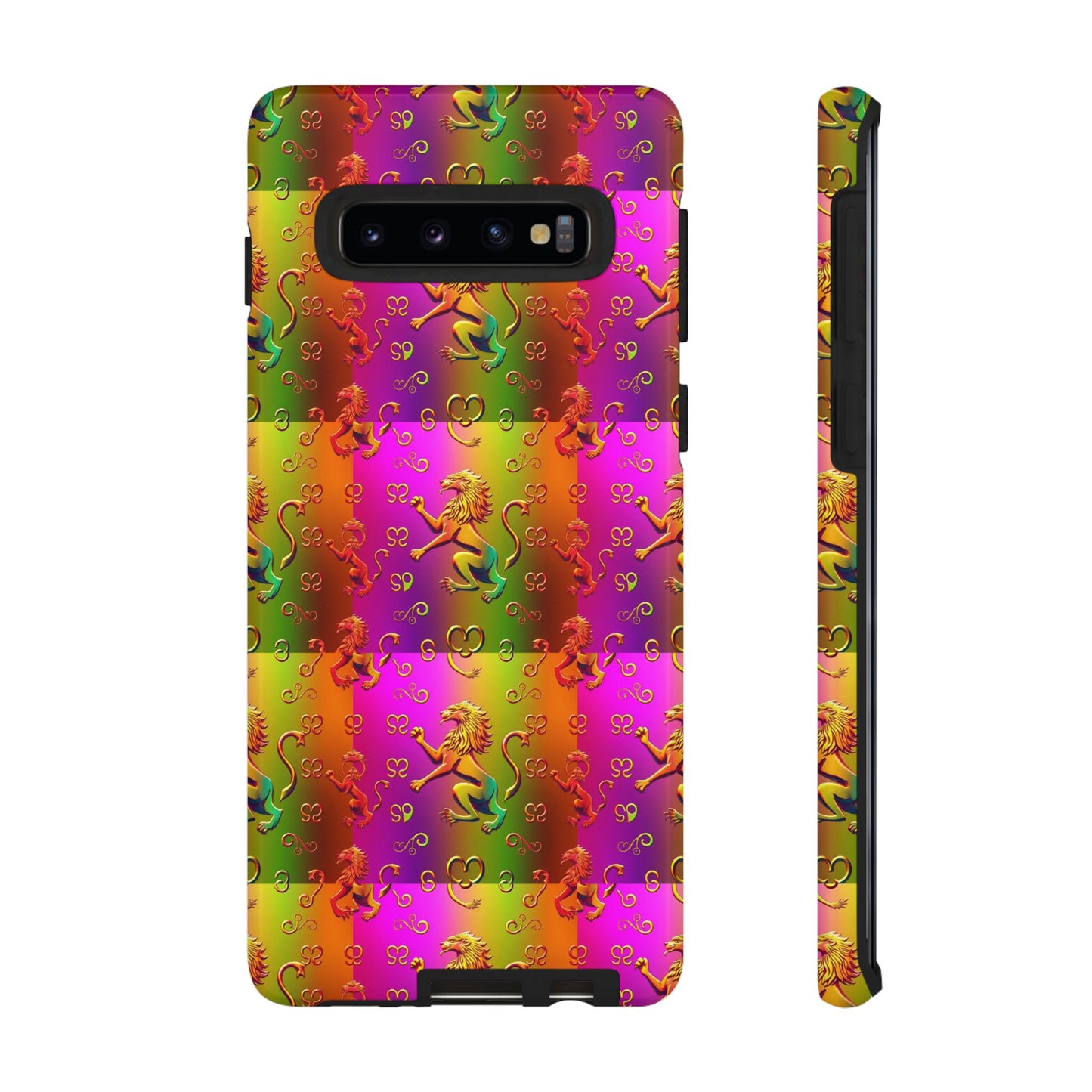 Tough Cases, Leo, Zodiac v1, Metal Pattern