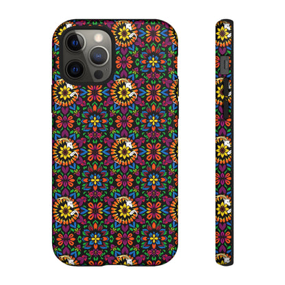 Tough Cases, Capricorn, Zodiac v2, Flower Pattern