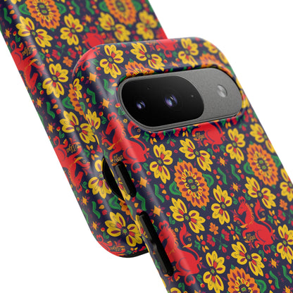 Tough Cases, Virgo, Zodiac v2, Flower Pattern