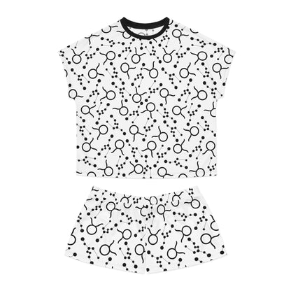 Women's Short Pajama Set Taurus Zodiac Sign (AOP)