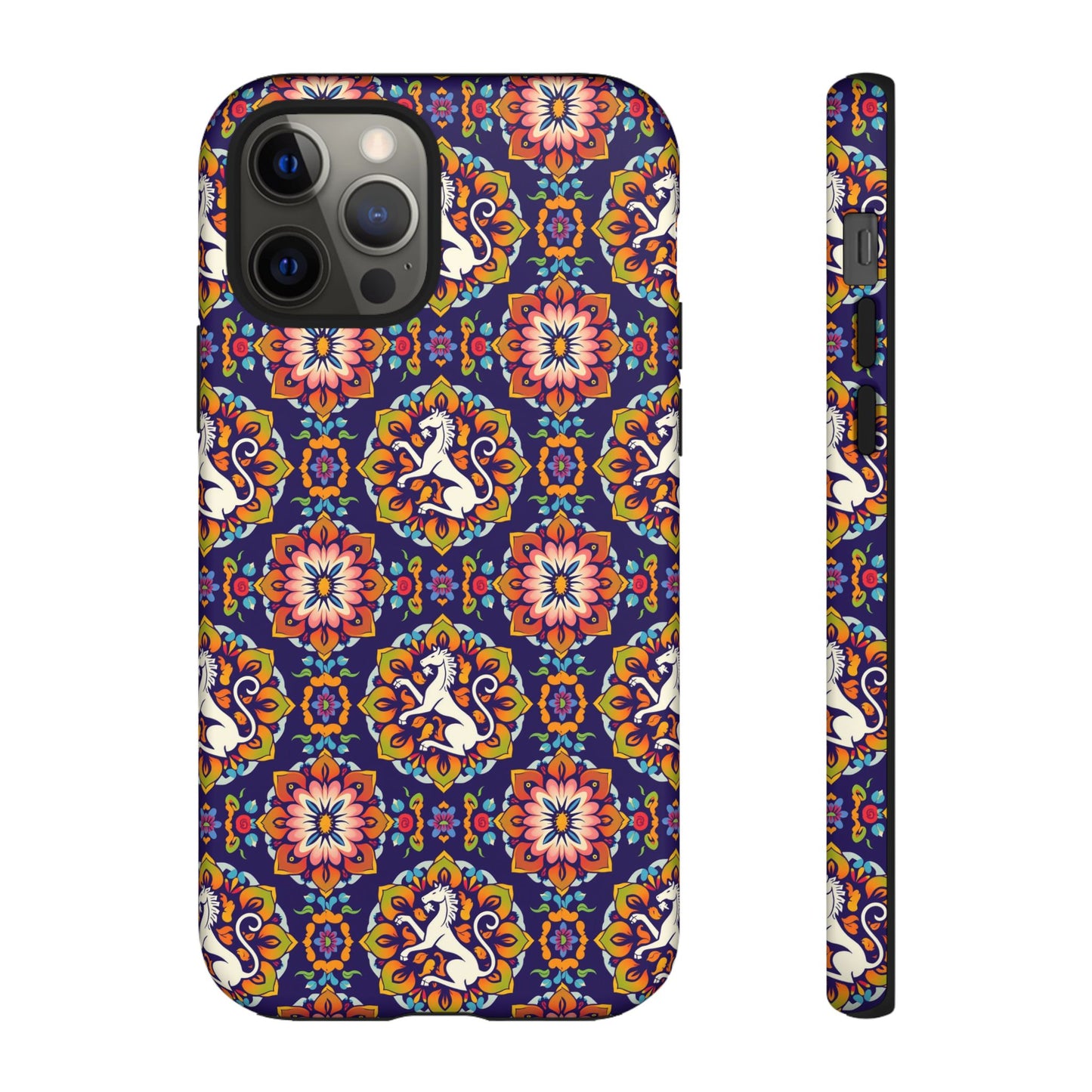 Tough Cases, Virgo, Zodiac v3, Flower Pattern
