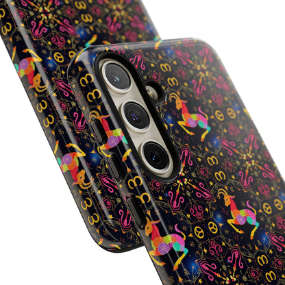 Tough Cases, Capricorn, Zodiac v2, Metal Pattern