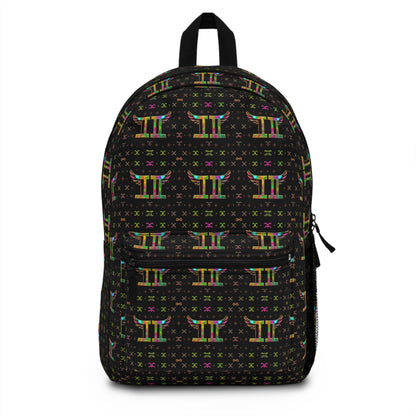 Backpack, Gemini, Zodiac v1, Metal Pattern