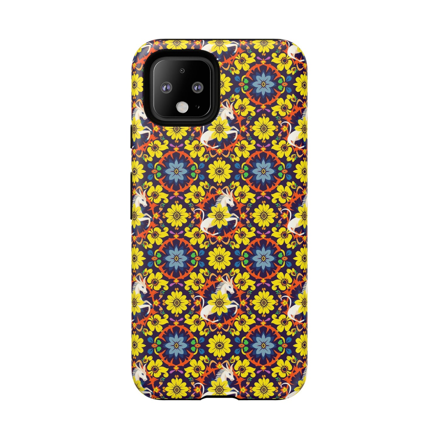Tough Cases, Aquarius, Zodiac v3, Flower Pattern