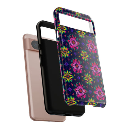 Tough Cases, Scorpio, Zodiac v4, Flower Pattern