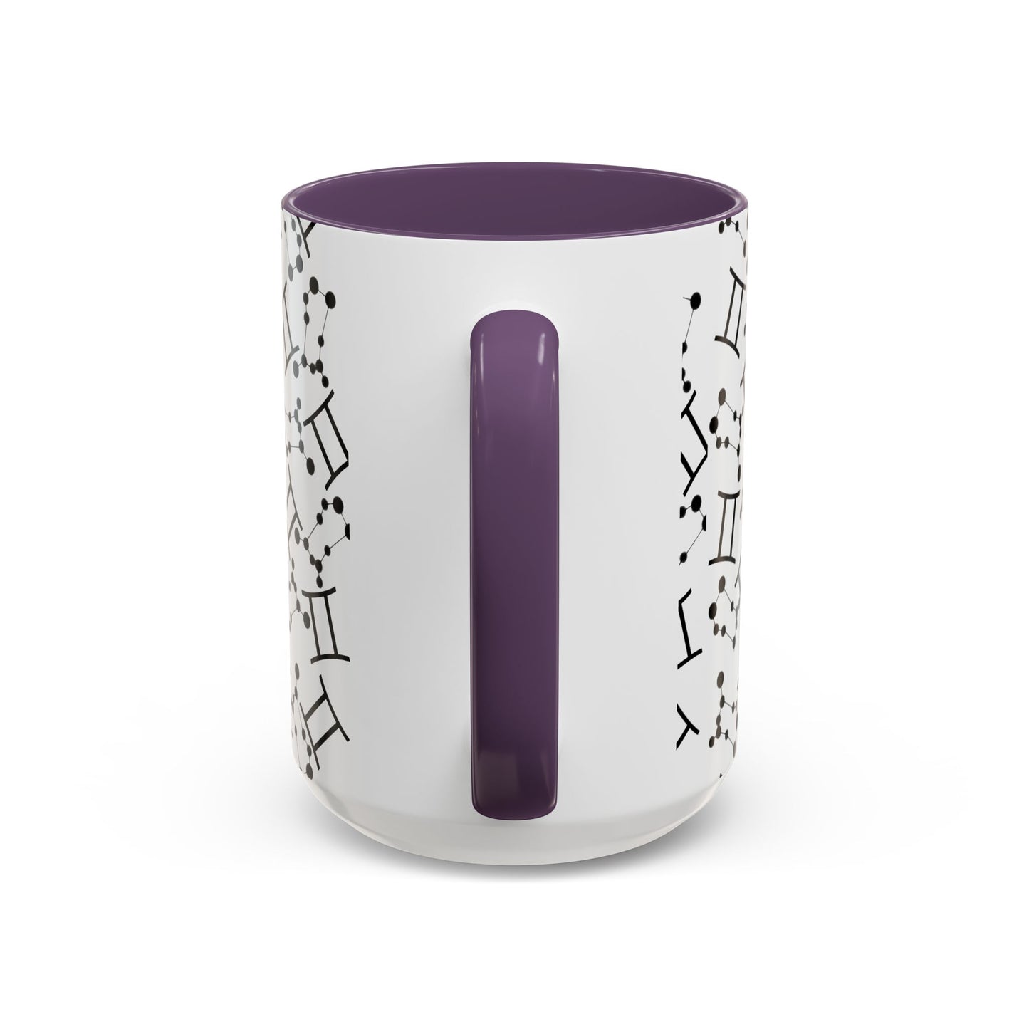 Accent Coffee Mug with the Gemini sign (11, 15oz)