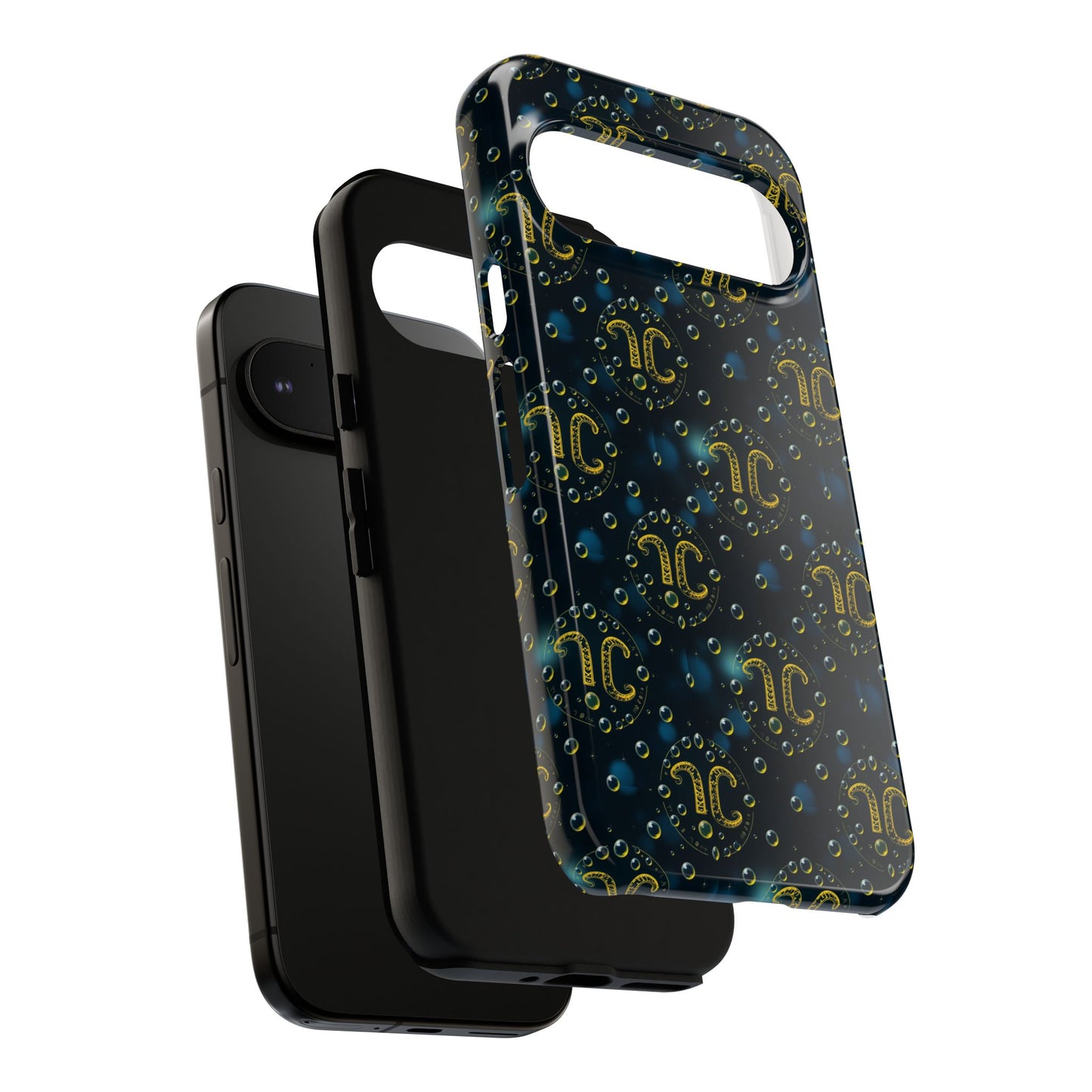 Tough Cases, Aquarius, Zodiac v2, Bubble Pattern