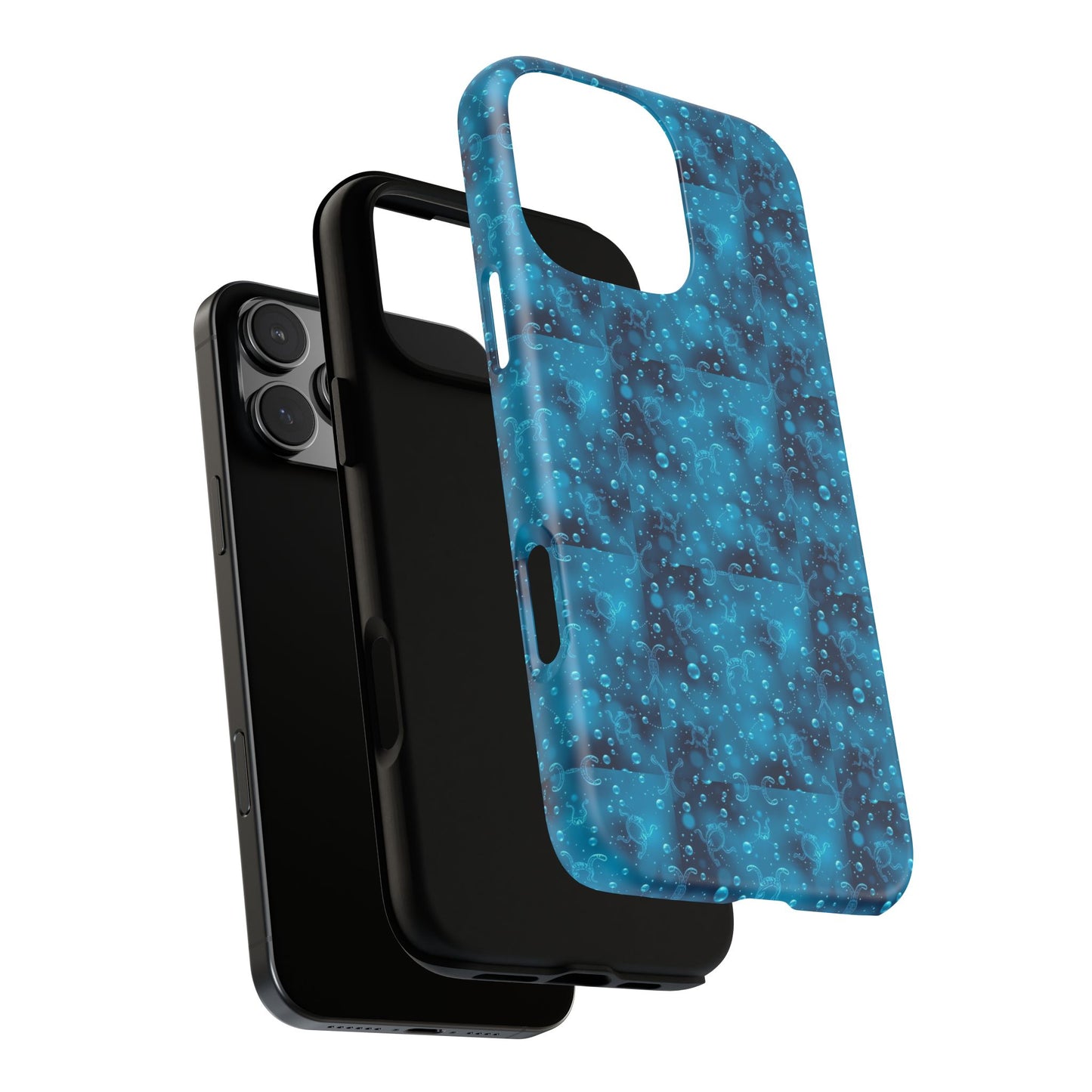Tough Cases, Aquarius, Zodiac v3, Bubble Pattern