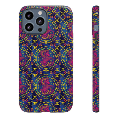 Tough Cases, Capricorn, Zodiac, Metal Pattern