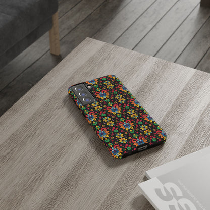 Tough Cases, Aries, Zodiac v2, Flower Pattern