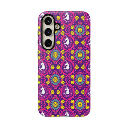 Tough Cases, Capricorn, Zodiac, Flower Pattern