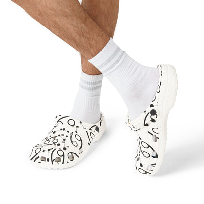 EVA Foam Rubber Shoes (AOP), Material 100% EVA, Cancer Zodiac Design