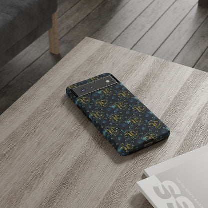 Tough Cases, Aquarius, Zodiac v2, Bubble Pattern
