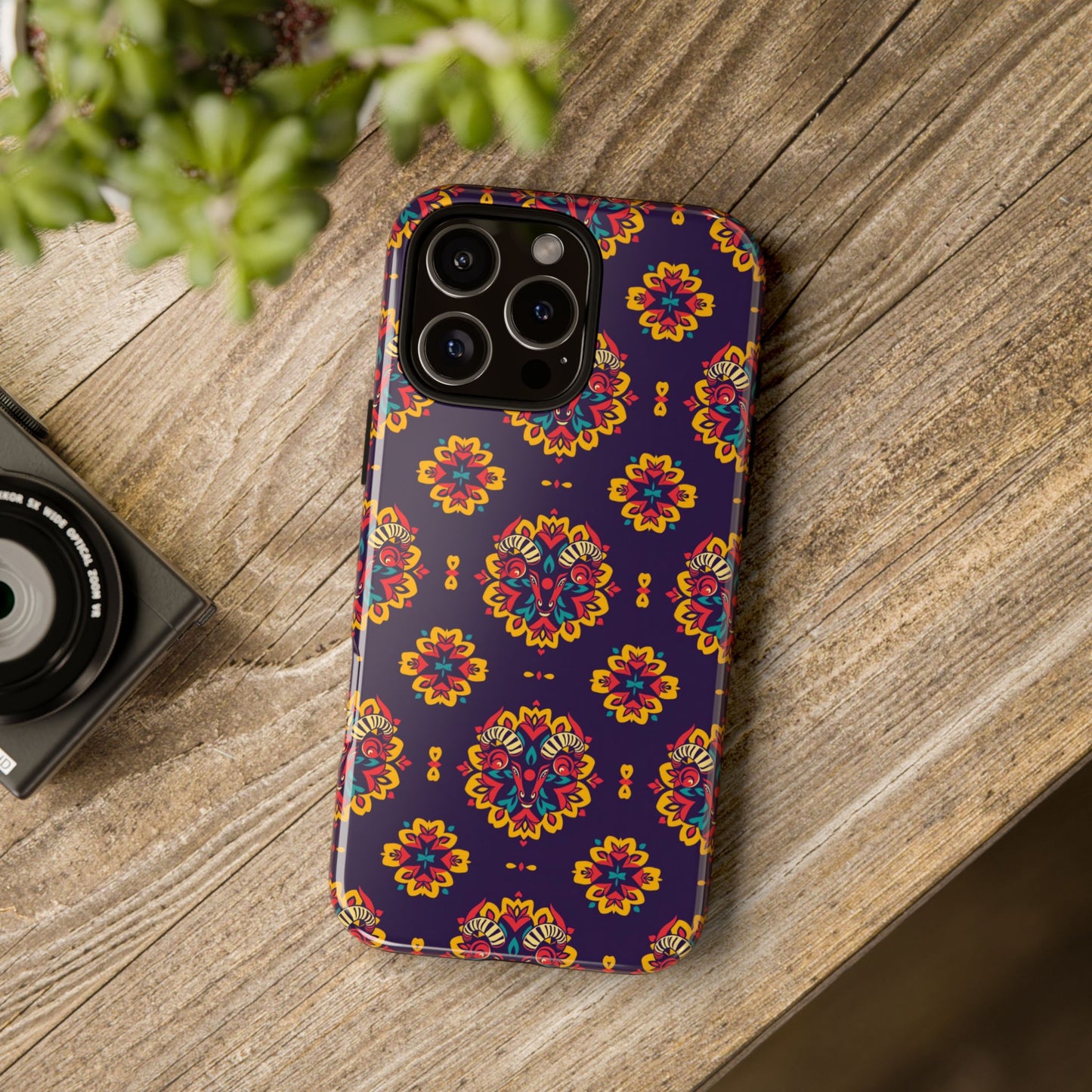 Tough Cases, Taurus, Zodiac, Flower Pattern
