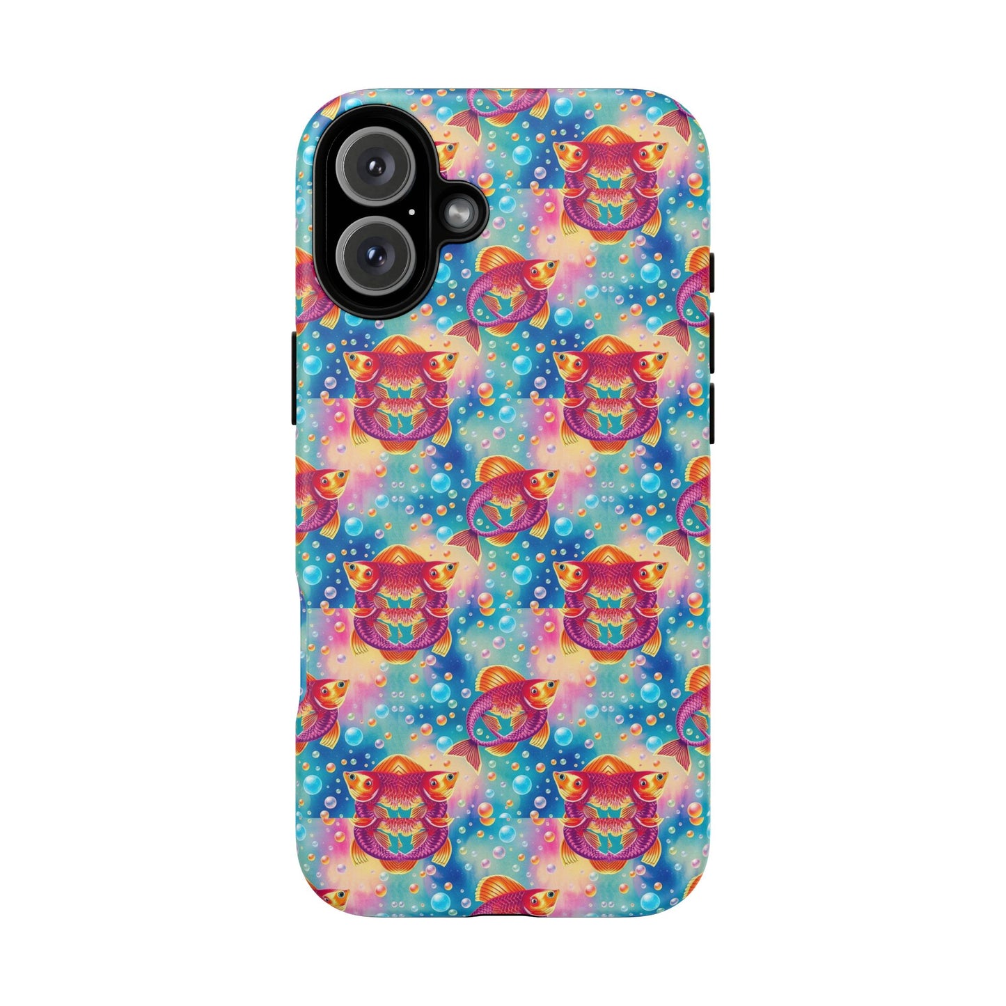 Tough Cases, Pisces, Zodiac v1, Bubble Pattern