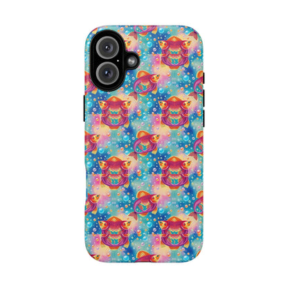 Tough Cases, Pisces, Zodiac v1, Bubble Pattern