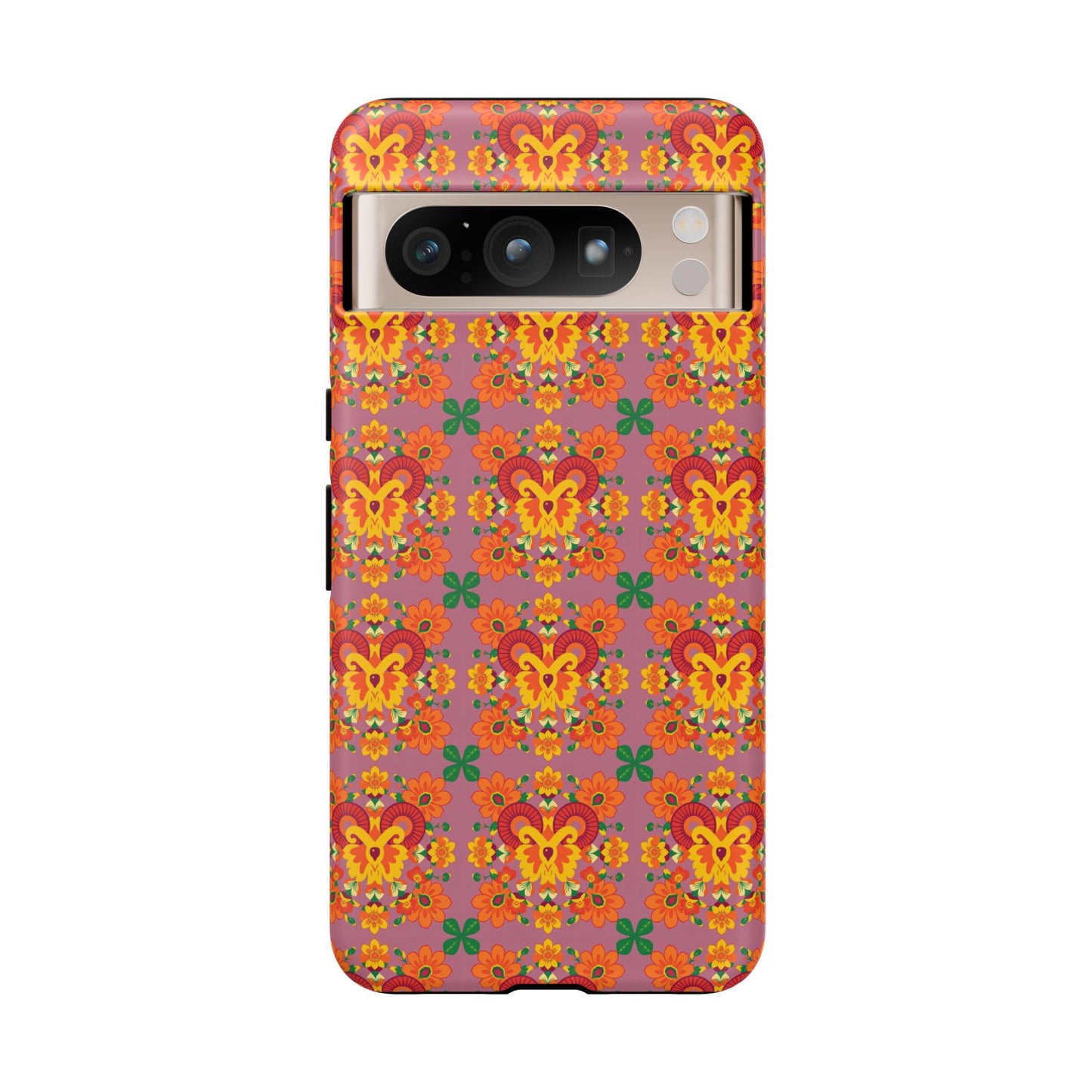 Tough Cases, Aries, Zodiac v1, Flower Pattern