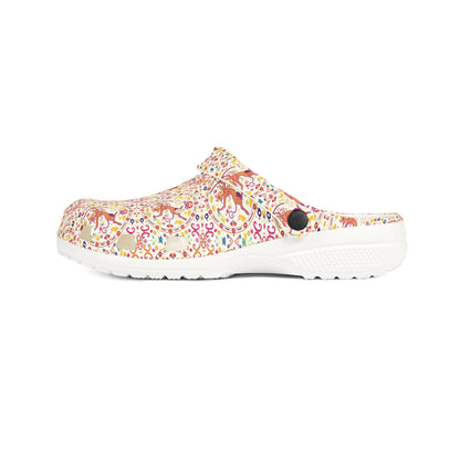 EVA Foam Rubber Shoes, (AOP), Sagittarius, Zodiac v4, Pattern