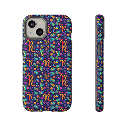 Tough Cases, Aquarius, Zodiac, Bubble Pattern