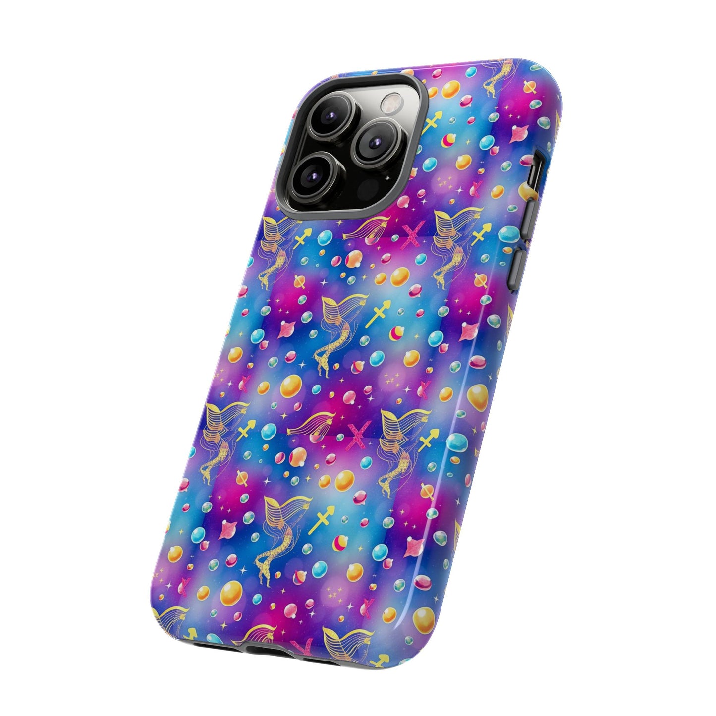 Tough Cases, Sagittarius, Zodiac v3, Bubble Pattern