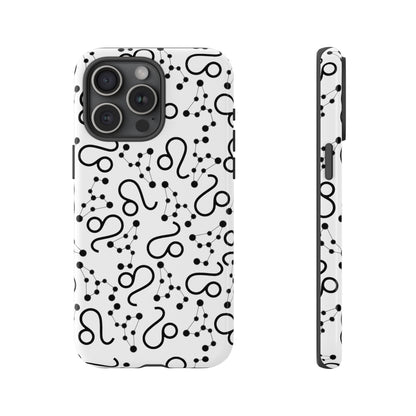 Tough Cases with the Leo Zodiac sign for iPhone, Samsung Galaxy, and Google Pixel devices