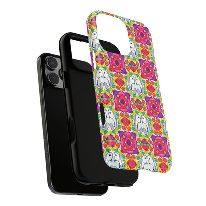 Tough Cases, Pisces, Zodiac v2, Flower Pattern