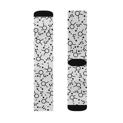 Zodiac Sublimation Socks Taurus Zodiac sign